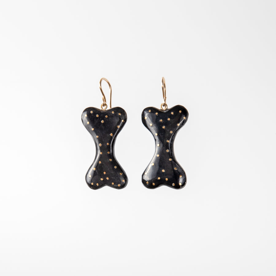 Mfupa Earrings Dark