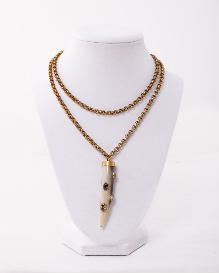 Mshale Necklace 36"