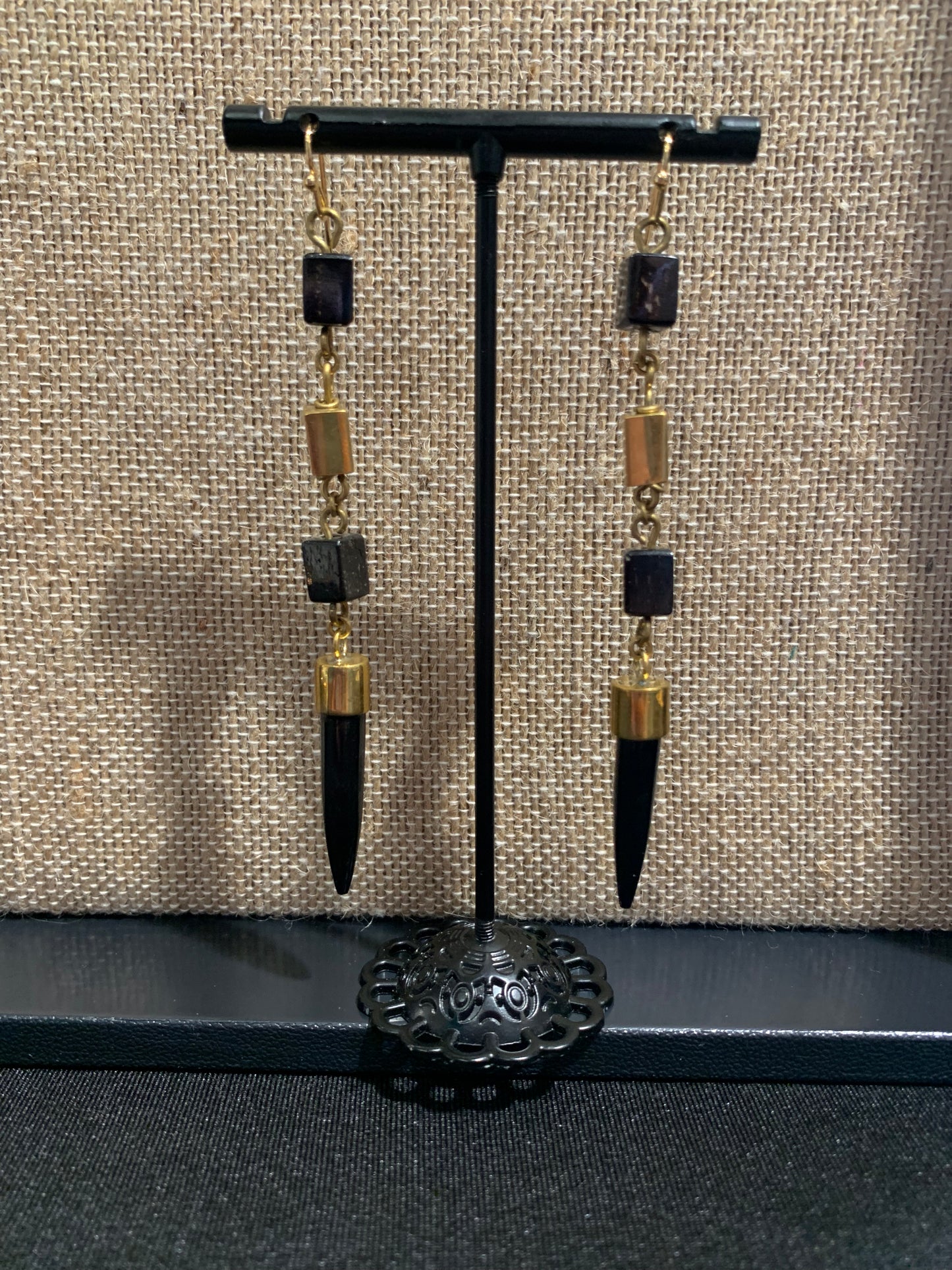 Kalasha Earrings Dark