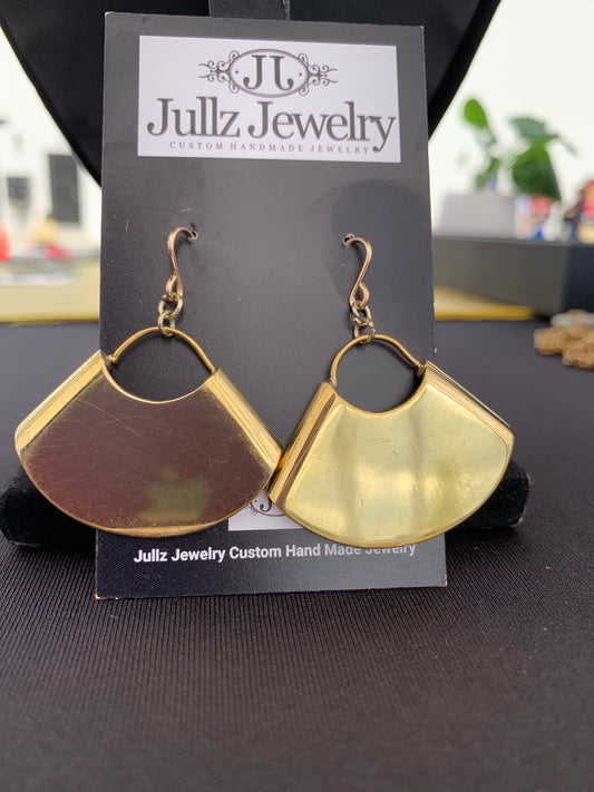 Jani Brass Earrings
